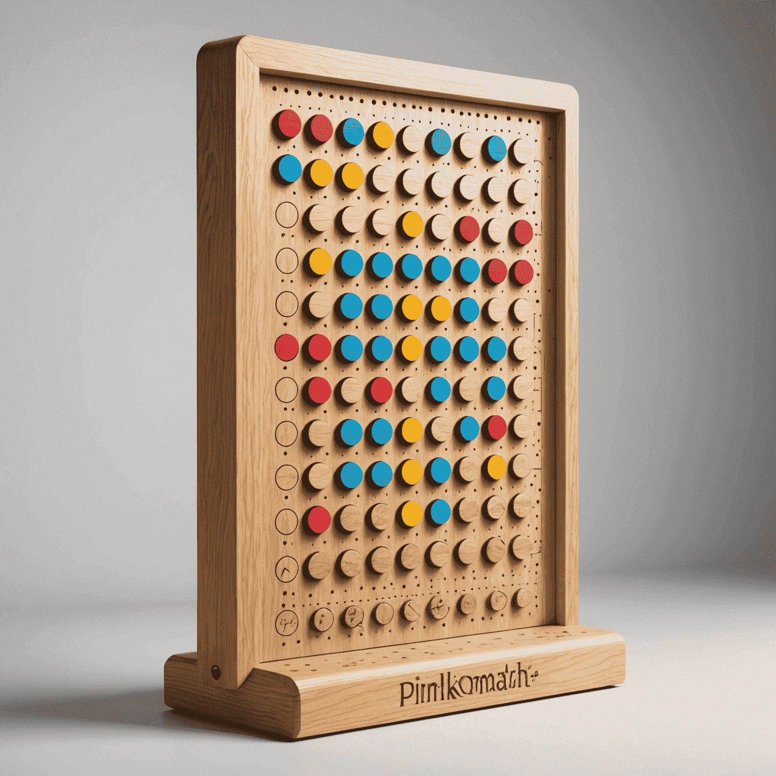 PlinkoMath logo featuring a Plinko board with mathematical symbols